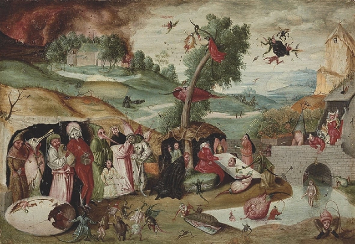 Die Versuchung des heiligen Antonius von Hieronymus Bosch